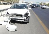تصادم مركبتين بشارع الشيخ سلمان ولا إصابات