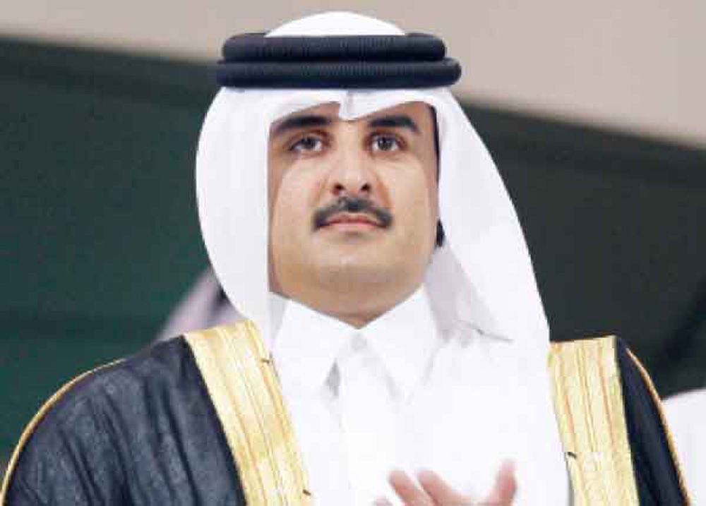 أمير قطر يتسلم أوراق اعتماد سفير الإمارات دولية صحيفة الوسط البحرينية مملكة البحرين