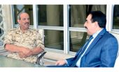 القائد العام يستقبل سفير العراق لدى البحرين ويشيد بعمق العلاقات بين البلدين