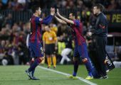دوري ابطال اوروبا: برشلونة إلى نصف النهائي