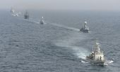 تمرين بحري مشترك بين سلاح البحرية الملكي وسلاح البحرية المصرية