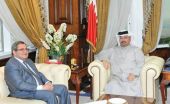 وزير المالية يجتمع مع سفير روسيا الاتحادية الجديد لدى البحرين