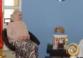 هالة الأنصاري تناقش مقترحات المجلس الأعلى للمرأة مع النائب المعرفي