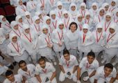 147 طالباً يرتدون زي التمريض في كلية العلوم الصحية