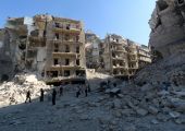 المرصد السوري: مقتل 45 مدنياً في قصف بالبراميل المتفجرة على مناطق في حلب