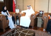 الجودر يبحث مع نورة بنت خليفة التعاون في المجال الشبابي