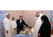 مركز شباب الرفاع ينظم زيارة للأطفال في المستشفى العسكري