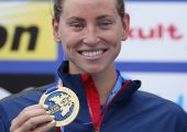 الأمريكية أندرسون تحرز ذهبية سباق 5 كيلومترات ببطولة العالم للسباحة