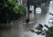 إعصار قوي يضرب جنوب غرب اليابان