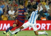 برشلونة يفلت من فخ ملقة بفضل أول أهداف فرمالين