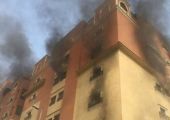 وفاة 11 شخصاً في حريق في مبنى سكني لارامكو السعودية