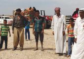 مئات العائلات العربية تصل إلى مناطق البيشمركة جنوب كركوك
