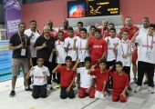 منتخبنا الوطني للسباحة يرفع غلة البحرين إلى 18 ميدالية ملونة بخليجية قطر