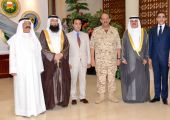 القائد العام لقوة الدفاع يستقبل رئيس مجلس النواب وأعضاء مكتب المجلس النيابي