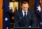 توني أبوت يعتزم البقاء في البرلمان الأسترالي بعد الإطاحة به من رئاسة الوزراء