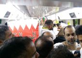 حالات إغماء بين حجاج بحرينيين إثر تعطل النظام الآلي لأبواب محطات القطار