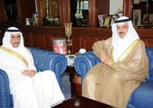النعيمي يستقبل سفير السعودية ويستعرض معه أوجه التعاون في مجالي التعليم والتعليم العالي