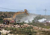 الجيش الاسرائيلي يهدم منزل فلسطيني في الضفة الغربية نفذ هجوما ضد اسرائيل في 2014