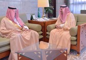أمير الرياض والسفير البحريني يستعرضان موضوعات ذات اهتمام مشترك