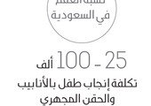 السعودية: 600 ألف أسرة تنفق 60 مليارا على الإنجاب