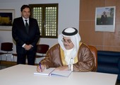 وزير الخارجية يقدم تعازي البحرين بضحايا الأعمال الإرهابية التي شهدتها فرنسا