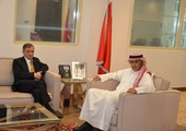 الزياني يستقبل سفير الجمهورية الجزائرية لدى البحرين