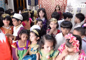 بالفيديو... أطفال بحرينيون يرتدون الزي الشعبي احتفالاً بالعيد الوطني