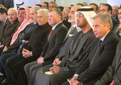 العاهل الأردني يفتتح أول محطة لطاقة الرياح في الشرق الأوسط