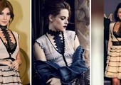 نانسى عجرم ترتدي فستانا مماثل لكريستين ستيوارت وبرين سات