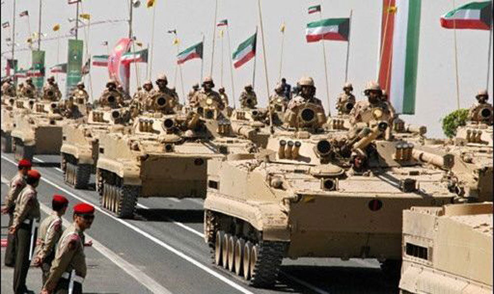 مدفعية الكويت ترابط على حدود السعودية دولية صحيفة الوسط البحرينية مملكة البحرين