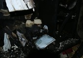 شاهد الصور ...حريق يدمر منزلا لأسرة بحرينية في بني جمرة 