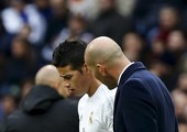 مدرب ريال مدريد يساند رودريغيز البعيد عن مستواه