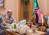 ولي ولي العهد السعودي وقائد الأركان البريطاني يناقشان الجهود المشتركة في مكافحة الإرهاب