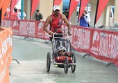 ناصر بن حمد يقود الفريق البحريني في سباق التاج الثلاثي الثانية للترايثلون بدبي
