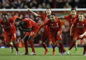 ليفربول يبلغ نهائي كأس رابطة الأندية الانجليزية بركلات الترجيح