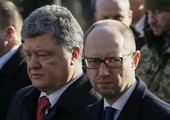 الرئيس الأوكراني يبحث مع ميركل في برلين الأزمة في بلاده