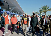 انطلاق المهرجان الرياضي المفتوح 