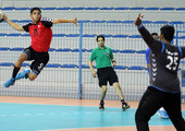 فوز منتخب الناشئين والدير في دوري شباب اليد