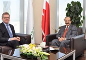 ميرزا يستقبل السفير الألماني الجديد لدى البحرين