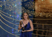 فوز بري لارسن بجائزة أوسكار أفضل ممثلة عن دورها في فيلم 