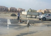 بالصور... مواطن يخسر محاصيله الزراعية بفعل 