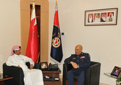 الحسن يبحث مع الرئيس التنفيذي لحلبة البحرين الترتيبات لسباقات 