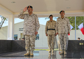 القائد العام يشهد حفل تخريج إحدى دورات التعبية المتقدمة للضباط بمركز تدريب قوة الدفاع الملكي