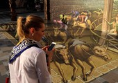 بالصور... رسوم ثلاثية البعد من مهرجان 