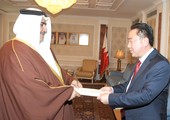 وزير الخارجية يتسلم أوراق اعتماد سفير كوريا لدى البحرين