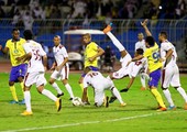 الفيصلي بتسعة لاعبين يتعادل مع النصر بالدوري السعودي