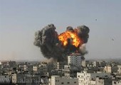 مقتل طفل فلسطيني في سلسلة غارات جوية اسرائيلية على قطاع غزة