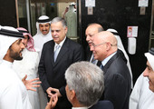 خلال لقاءهم ناصر بن حمد... السفراء العرب يشيدون بجهود جلالة الملك في المبادرات الخيرية