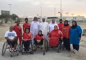 محمد بن دعيج يزور منتخب الرمي استعدادا لدولية فزاع لألعاب القوى