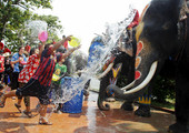 تقييد مهرجان المياه في تايلند بسبب موجة الجفاف
